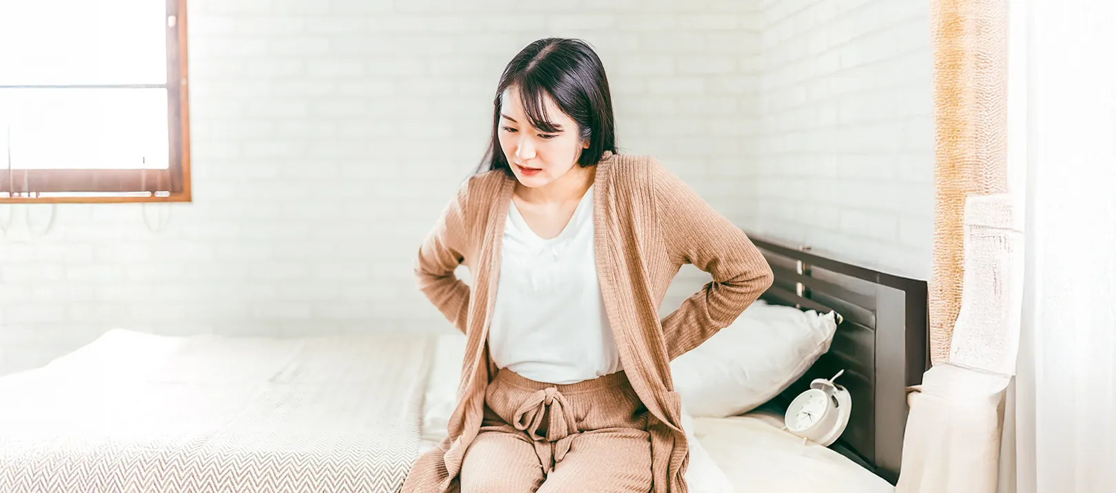 ヘルニアの女性