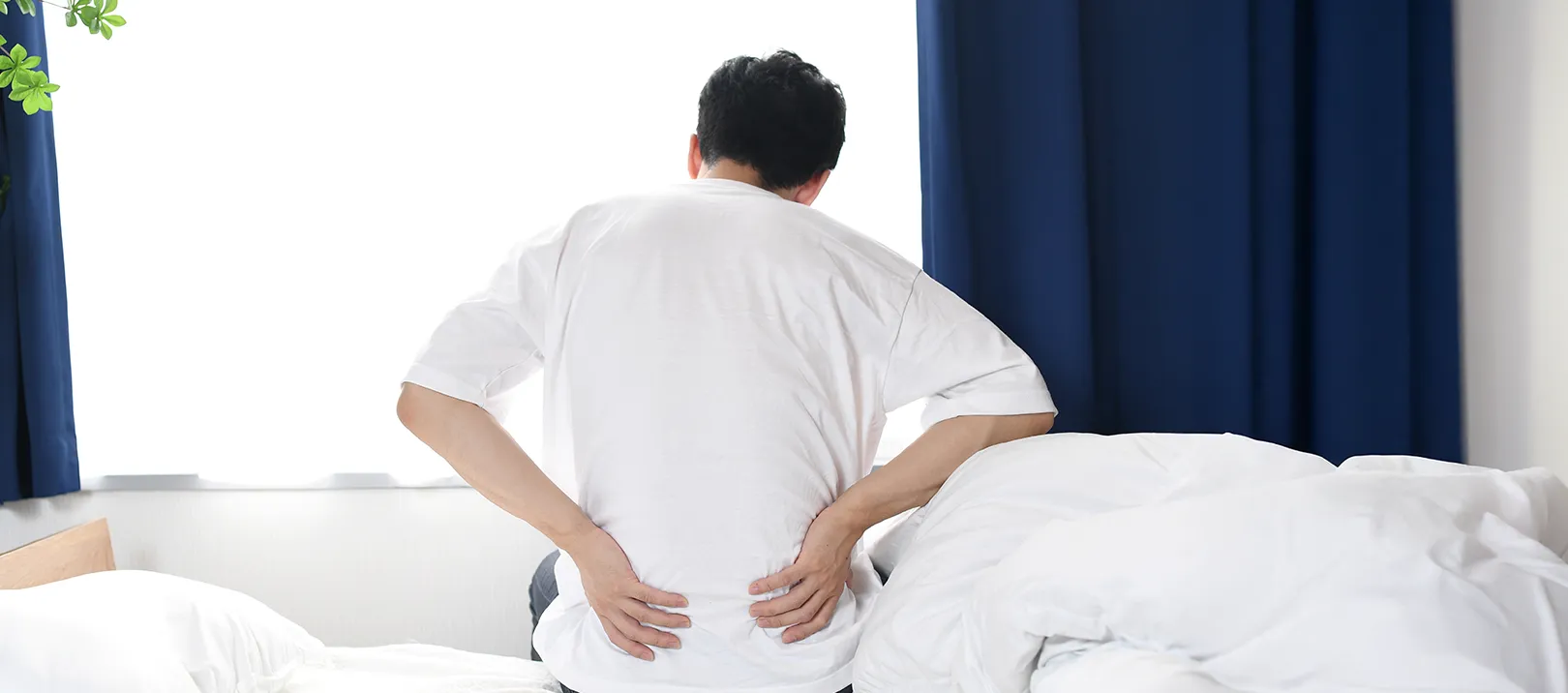 ヘルニアの男性